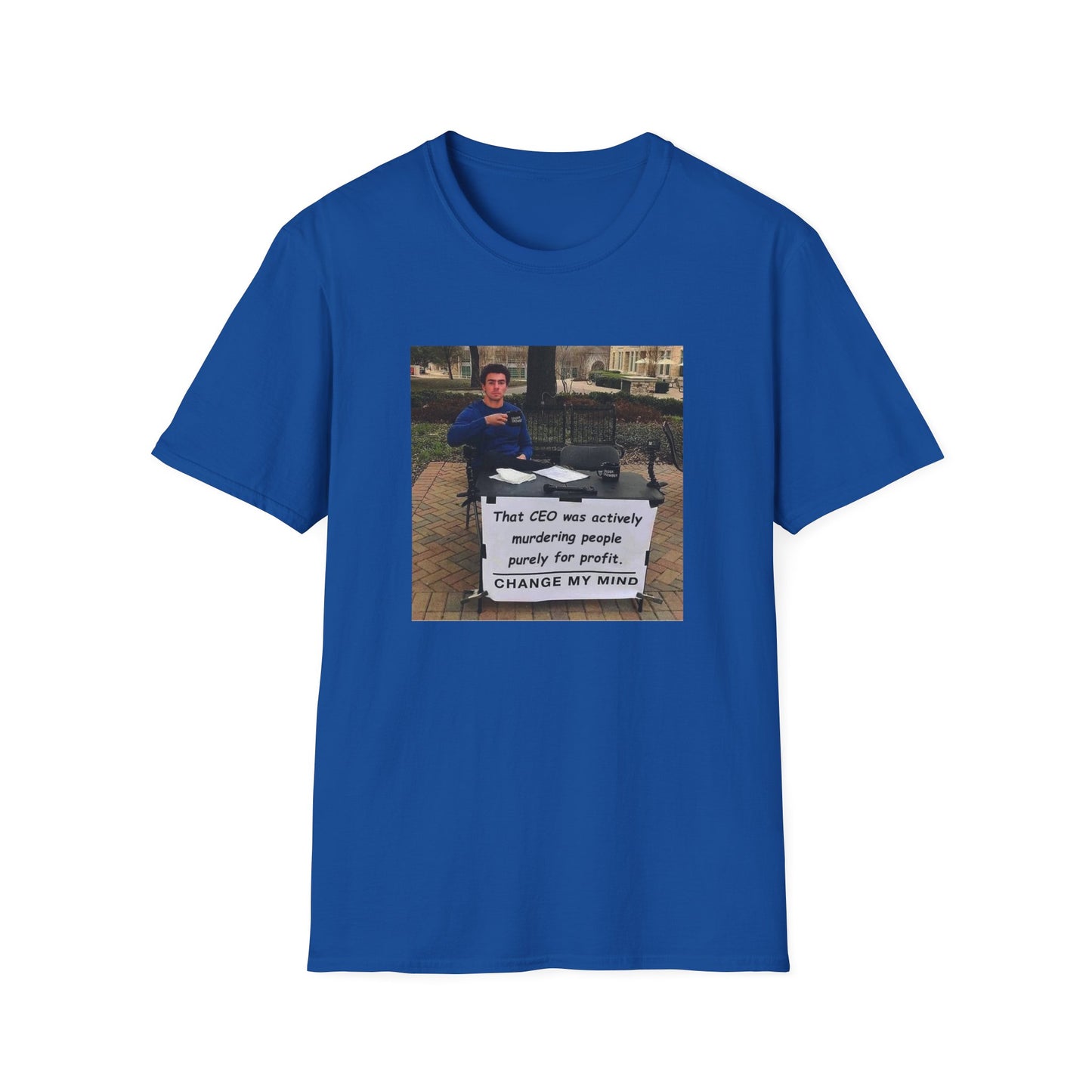 Luigi Mangione "Change my mind" Shirt