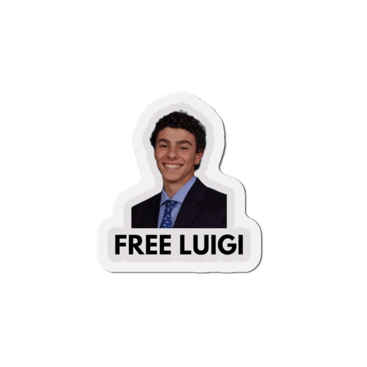 Free Luigi Mangione 2.5" sticker bundle 100 pack.