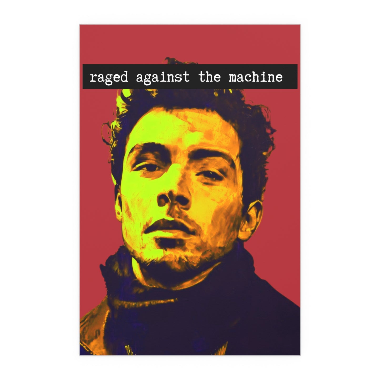 Luigi Mangione - Raged Against the Machine poster