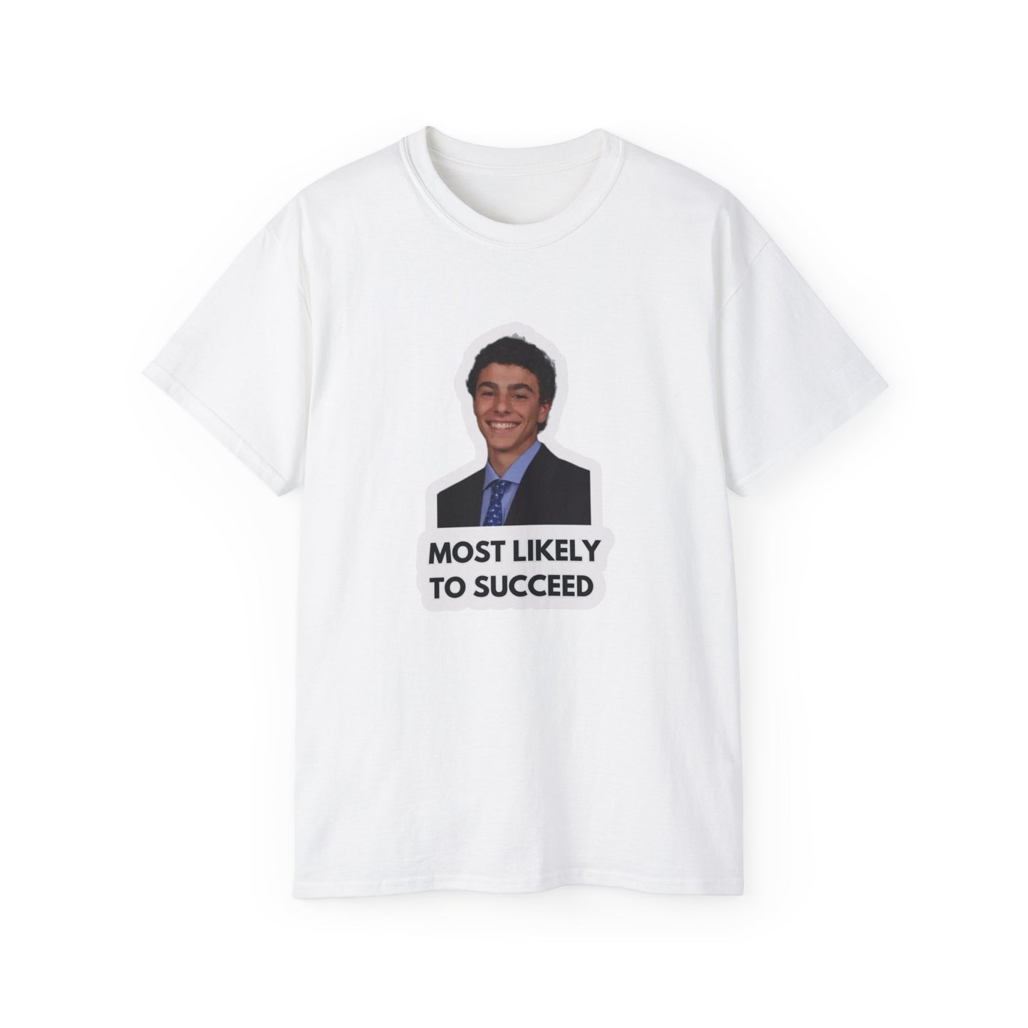 Luigi Mangione "Most likely to succeed" T-shirt