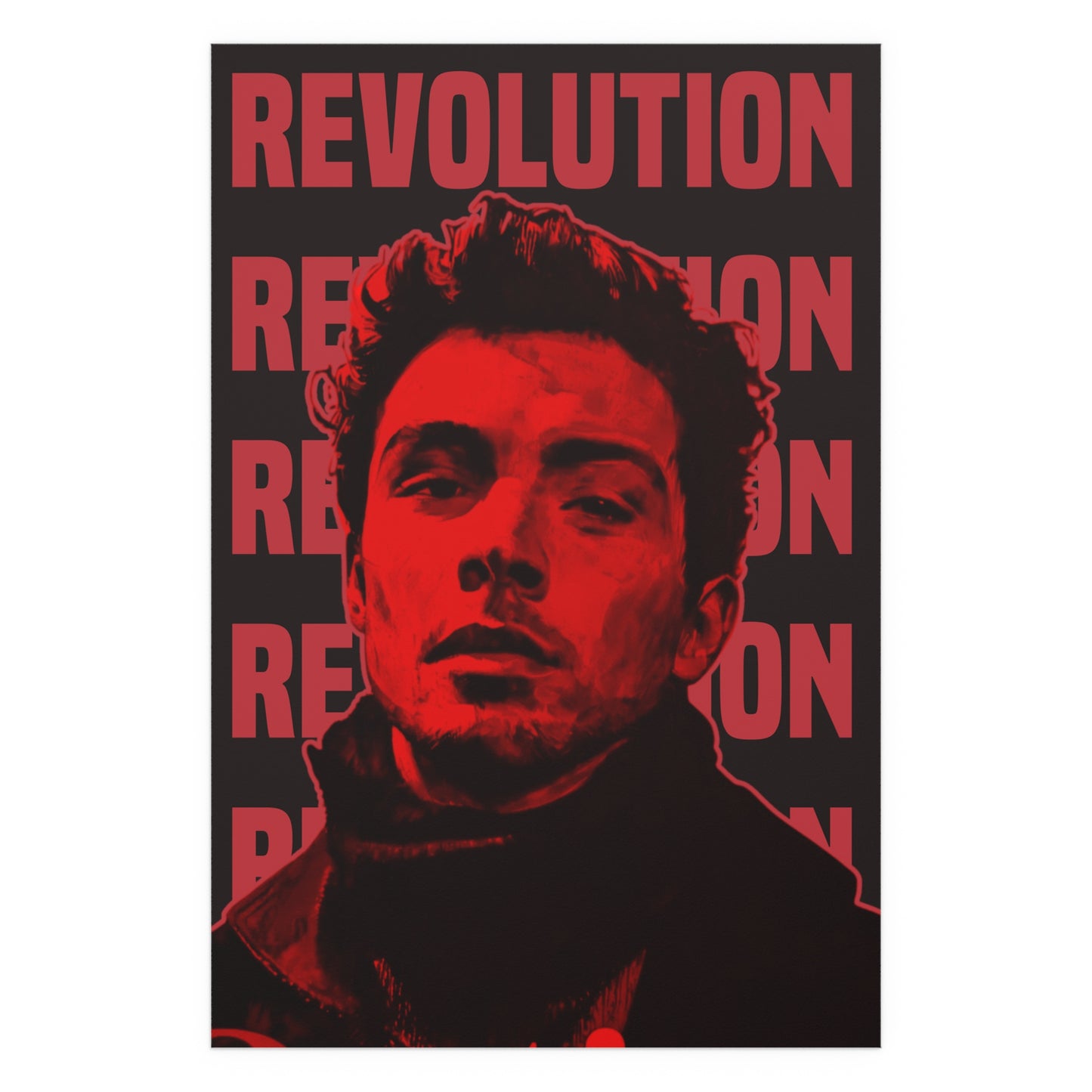 Luigi Mangione - Revolution poster