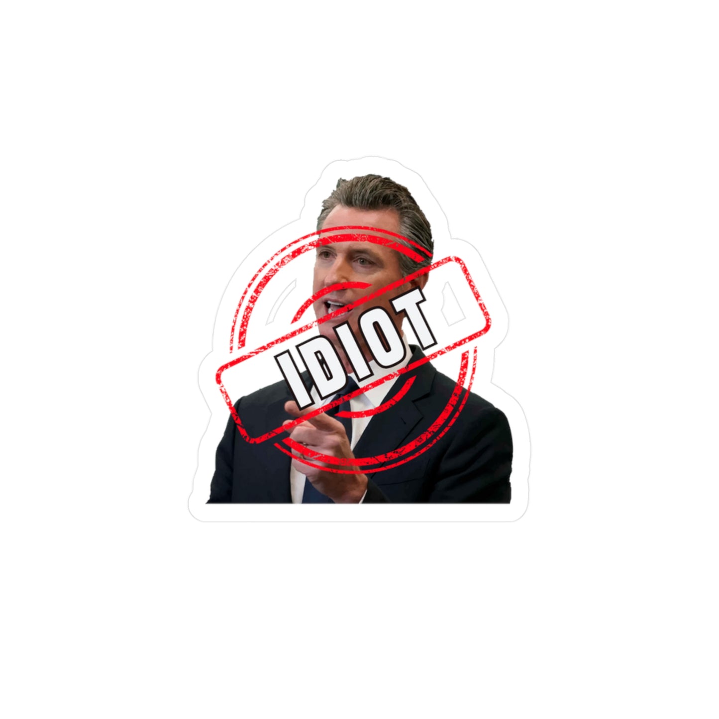 California Governor Gavin Newsom sticker