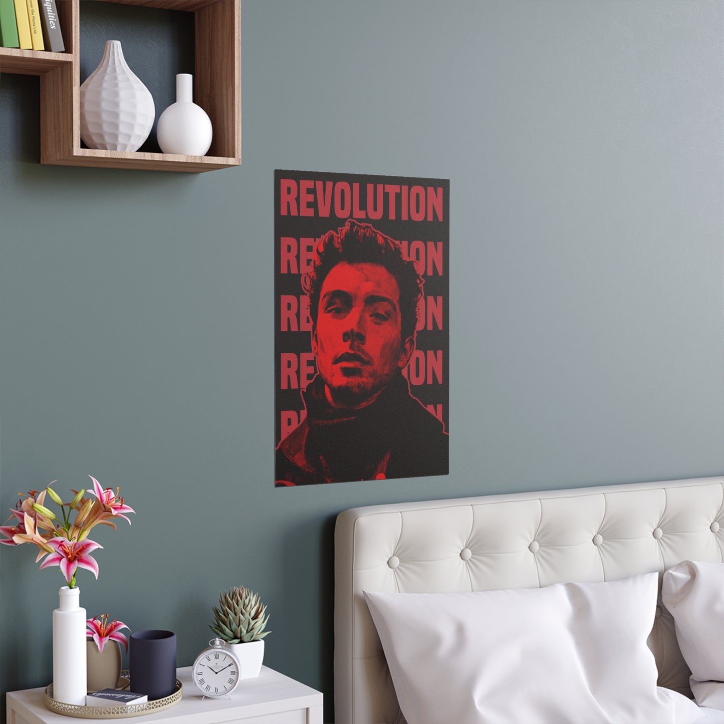 Luigi Mangione - Revolution poster